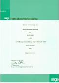 ACC Zertifikat 2005
